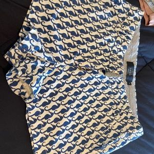 J. crew printed chino shorts